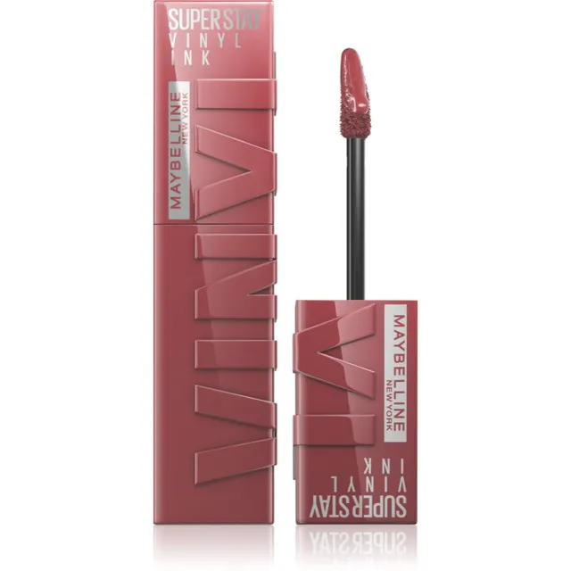 MAYBELLINE NEW YORK SuperStay Vinyl Ink Kauapüsiv vedel huulepulk 40 WITTY 4.2 ml