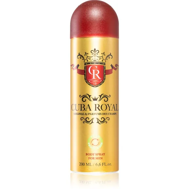 Cuba Royal Pihustatav deodorant meestele 200 ml