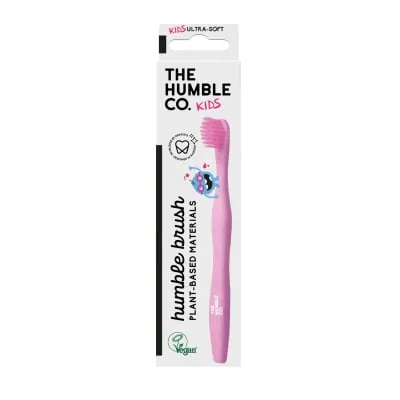 Hambahari lastele Humble Extra Soft roosa 1tk