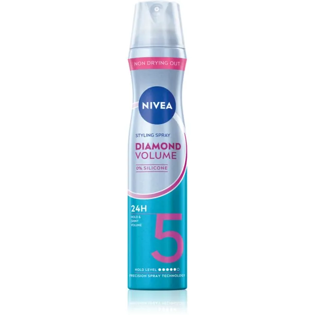 NIVEA Diamond Volume Juukselakk 250 ml