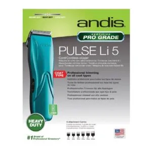 Andis LCL 2-kiirusega juhtmevaba pügaja koertele