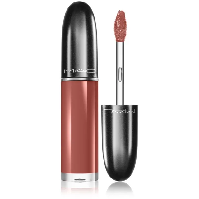 MAC Cosmetics Retro Matte Liquid Lipcolour Vedel matt huulepulk varjund Topped with Brandy 5 ml