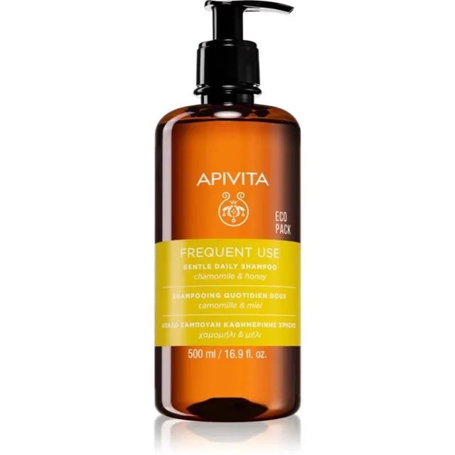 Apivita Frequent Use Gentle Daily Shampoo Šampoon igapäevaseks kasutamiseks kummeliga 500 ml