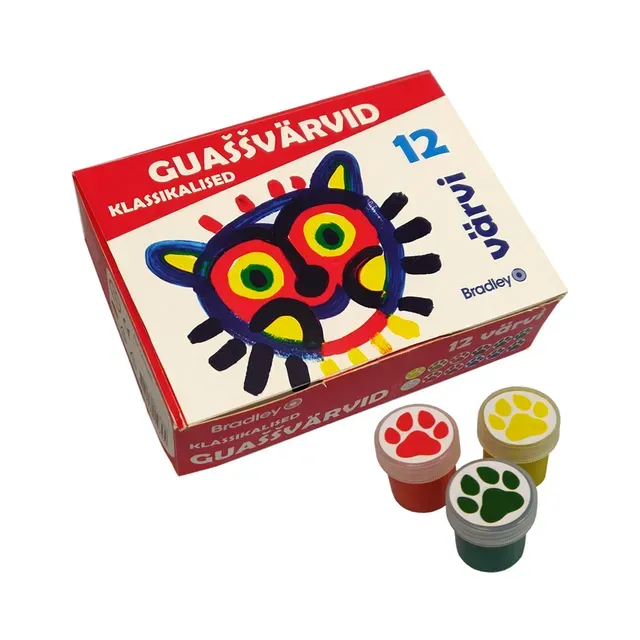 Guašš, BRADLEY PAPER, 12 tk