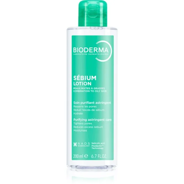 Bioderma Sébium Lotion Niisutav näovesi rasusele nahale 200 ml