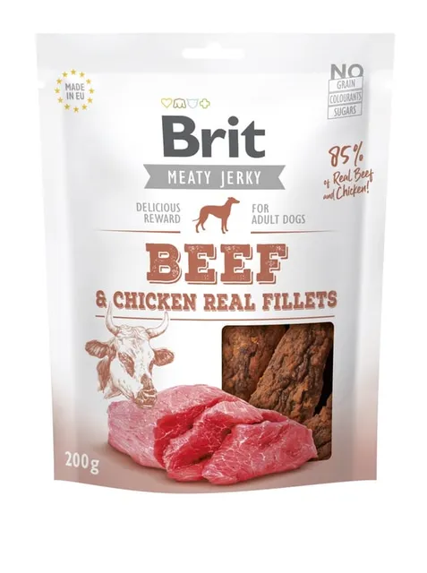 Brit Care Real Fillets koera maius, veis, 200 g