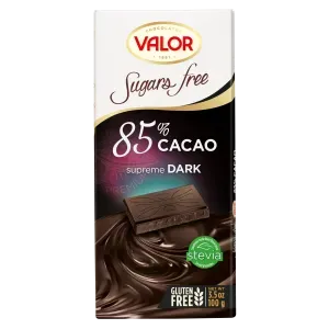 Valor t/shok,85% 100g ilma lisatud suhkr
