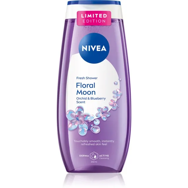 NIVEA Floral Moon Värskendav dušigeel piiratud koguses 250 ml