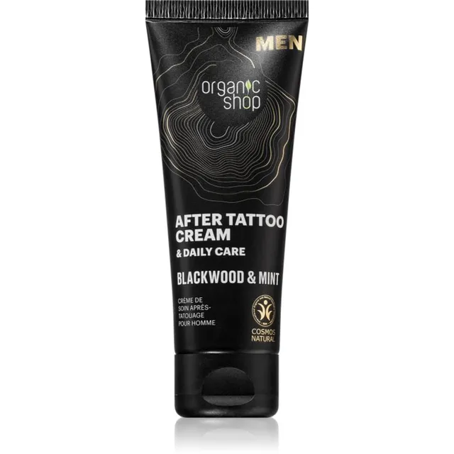Organic Shop Men Blackwood & Mint Toitev tätoveeringu järelhooldus 75 ml