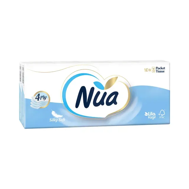 Taskurätt 4-kihiline 10 lehte, NUA, 10 tk