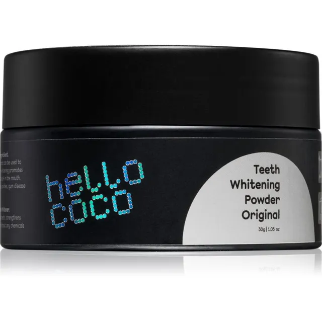 Hello Coco Original Aktiivsüsi hammaste valgendamiseks 30 g