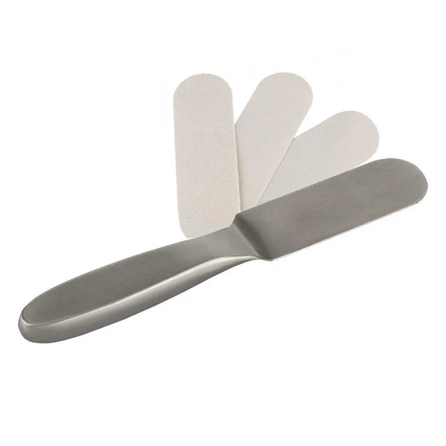Metallist jalaraspel + 60 rasplikleebist pakendis