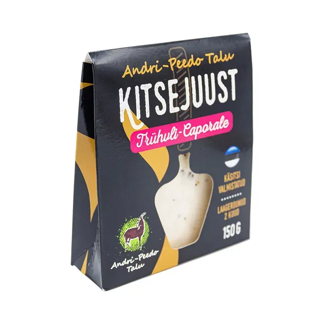 Caporale Kitsejuust trühvliga, ANDRI-PEEDO, 150 g