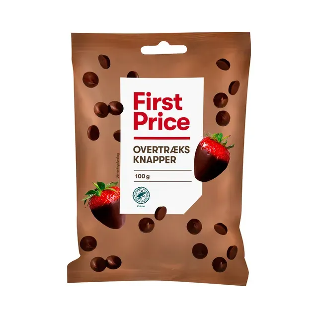 Vähendatud rasvasisaldusega kakaonööbid, FIRST PRICE, 100 g