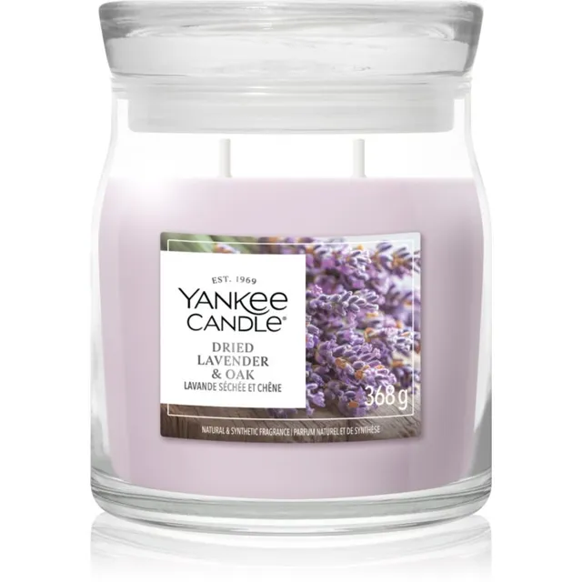 Yankee Candle Dried Lavender & Oak lõhnaküünal 368 g