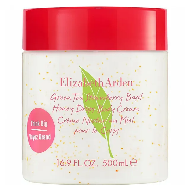 Green Tea Strawberry Basil Honey Drops kehakreem 500ml