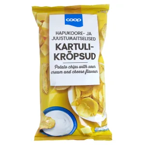 Coop Kartulikrõps 200g juustu ja h.koore