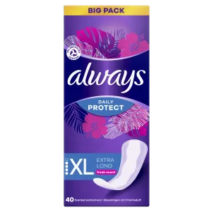 Always Extra Long Scented p/kaitse 40tk