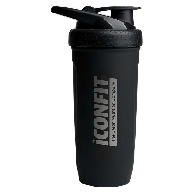 ICONFIT Shaker Reforce Stainless Steel 800ml (Black)