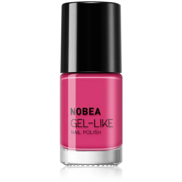 NOBEA Day-to-Day Gel-like Nail Polish Geeliefektiga küünelakk varjund #N71 Pink blossom 6 ml