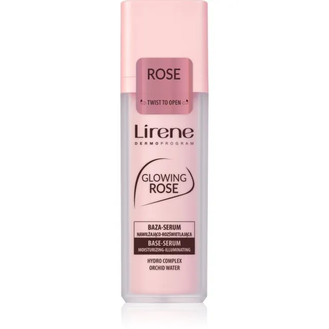 Lirene Base Glowing Rose Kirgastav alusseerum 30 ml