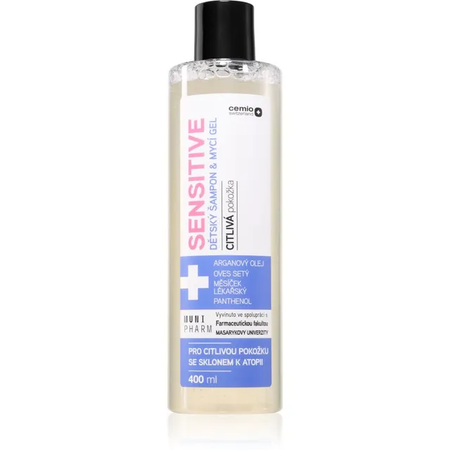 Cemio Sensitive Šampoon ja dušigeel lastele 400 ml