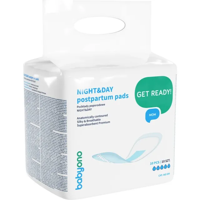 BabyOno Get Ready Mom raseduspadjad Night&Day 10 tk