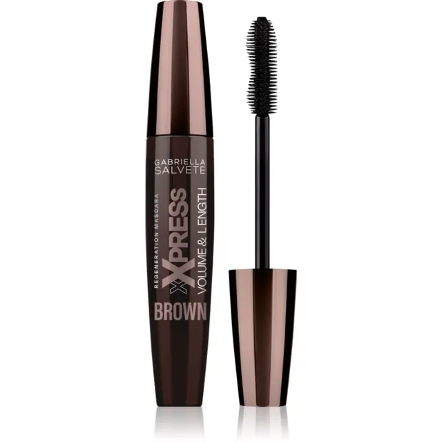 Gabriella Salvete XXPress Volume & Length Pikendav ripsmetušš laitmatu volüümi jaoks varjund Brown 11 ml