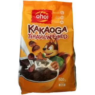Oho kakaoga teraviljahelbed 500 g