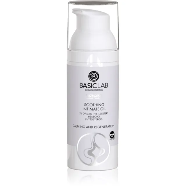 BasicLab Dermocosmetics Intimis Intiimne Õli rahustavate efektidega 50 ml