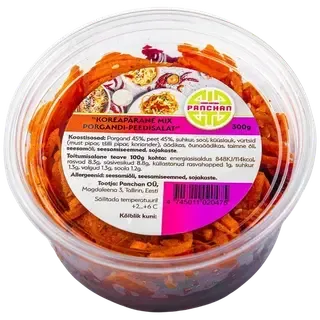 Panchan Koreapärane mix porgandi-peedisalat 300g