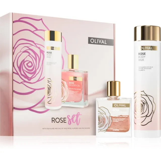 Olival Rose Kinkekomplekt toitva ja niisutava toimega