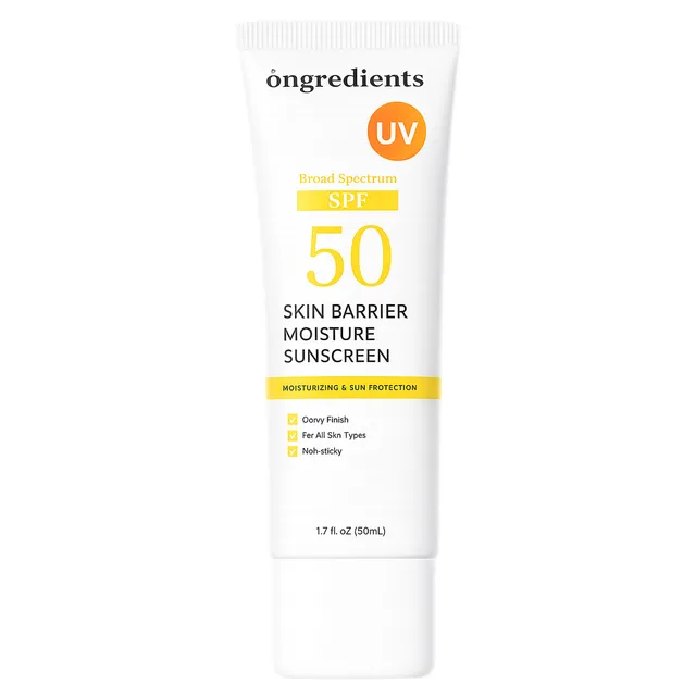 ONGREDIENTS Skin Barrier Moisture Sun Cream SPF50 50ml
