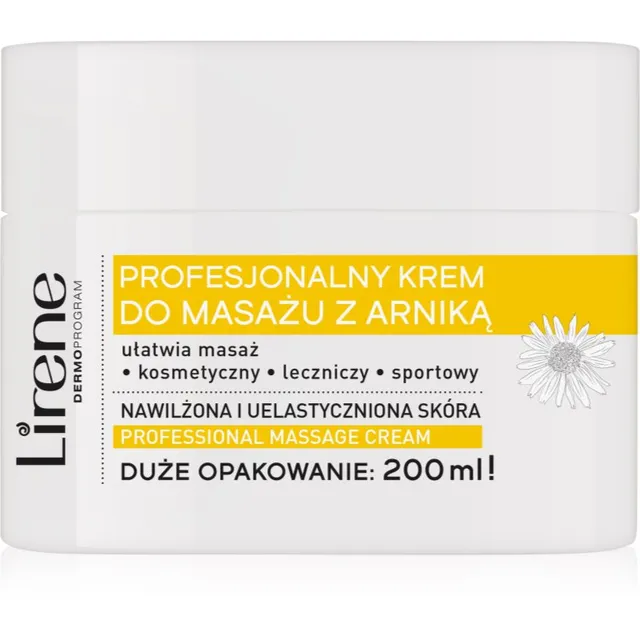 Lirene Massage Cream Arnica Massaažikreem niisutava toimega 200 ml