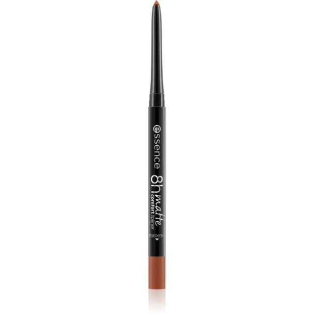 essence 8h Matte Comfort Matt huulelainer teritajaga varjund 17 Must Have Brown 0,3 g
