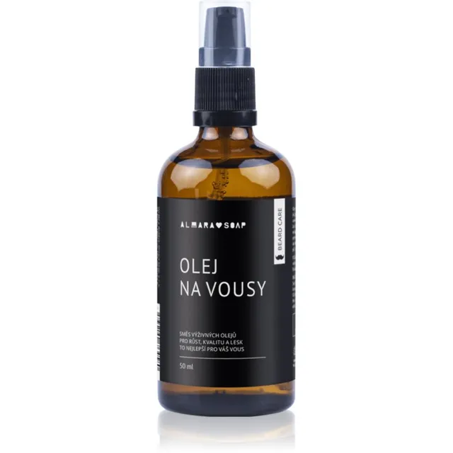Almara Soap Beard Care Õli habeme kasvatamiseks 50 ml