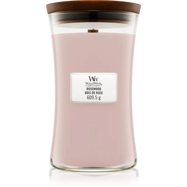 Woodwick Rosewood lõhnaküünal puidust taht 609.5 g