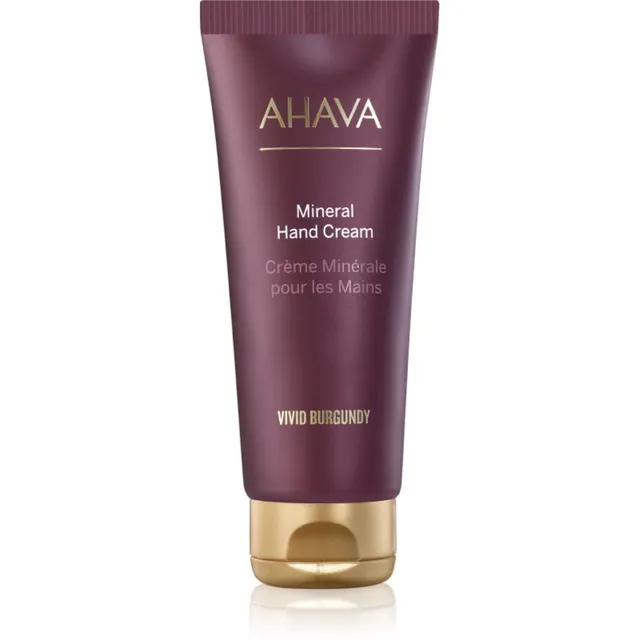 AHAVA Vivid Burgundy Niisutav kätekreem surnumere mineraalidega 100 ml
