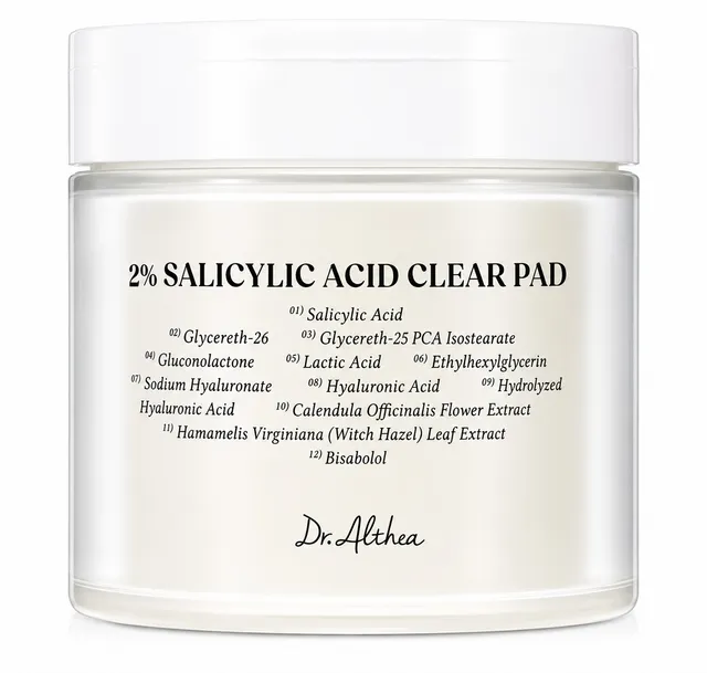 DR. ALTHEA 2% SALICYLIC ACID KOORIVAD NÄOPADJAD 65TK