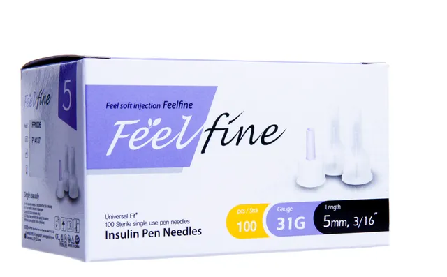 INSULIININÕELAD SMS FEELFINE 31G 5MM N100