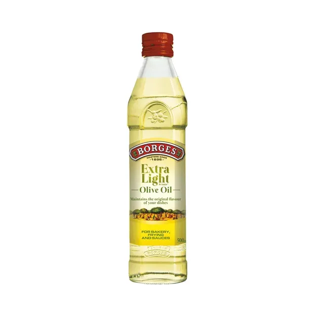 Oliiviõli rafineeritud ja väärisoliivõlist Light, BORGES, 500 ml