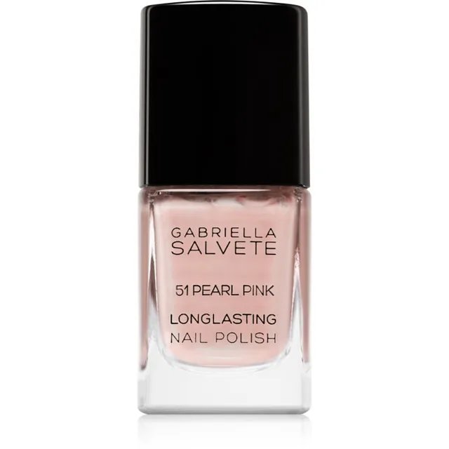 Gabriella Salvete Longlasting Enamel Kauapüsiv küünelakk pärlmutterläikega varjund 51 Pearl Pink 11 ml