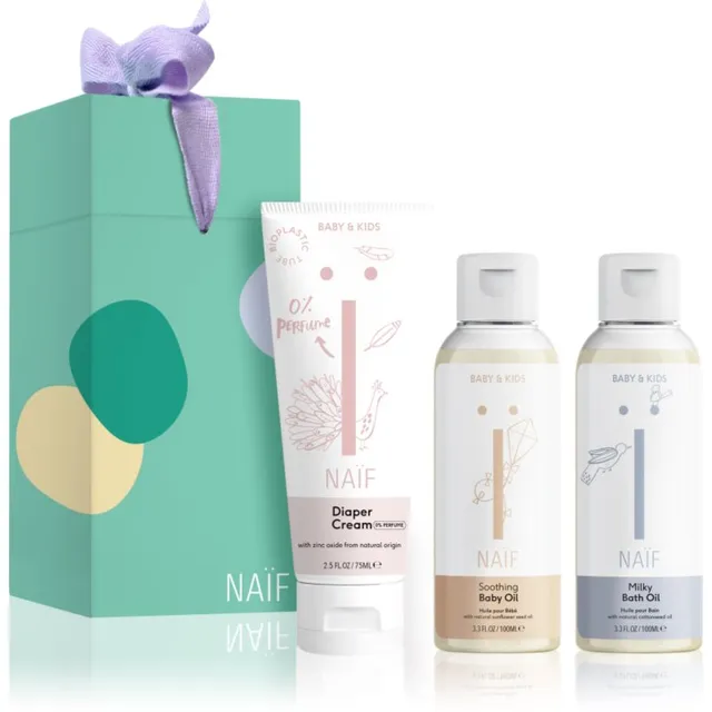 Naif Baby & Kids Newborn Essentials Set Kinkekomplekt lastele sünnist alates