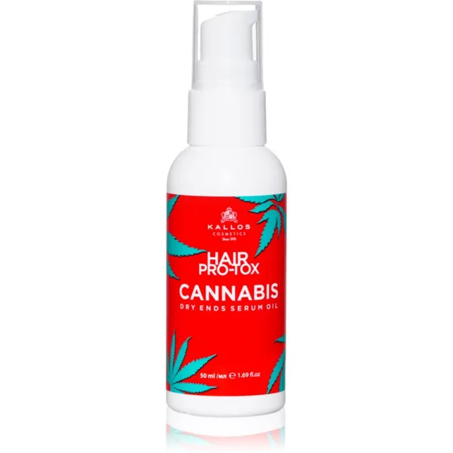 Kallos Hair Pro-Tox Cannabis Õliseerum kuivadele juukseotstele 50 ml