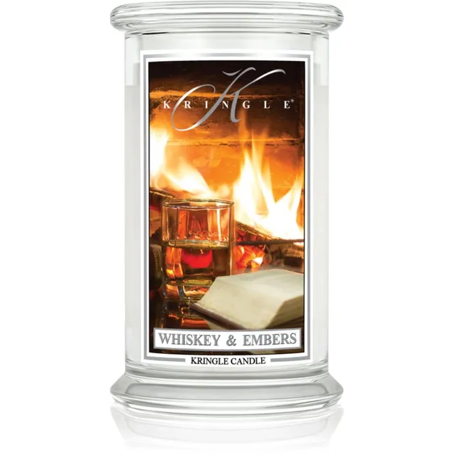 Kringle Candle Whiskey & Embers lõhnaküünal 623 g
