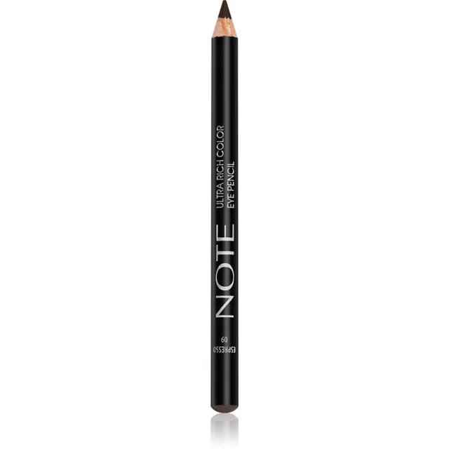 Note Cosmetique Ultra Rich Color Veekindel silmapliiats varjund 09 Espresso 1,1 g