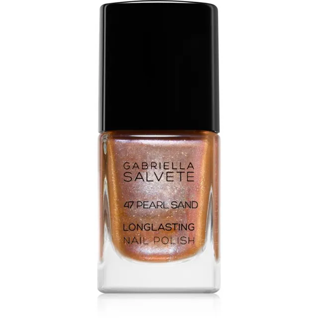 Gabriella Salvete Longlasting Enamel Kauapüsiv küünelakk pärlmutterläikega varjund 47 Pearl Sand 11 ml