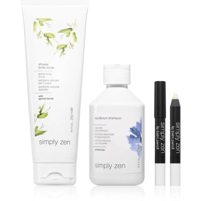 Simply Zen Equilibrium Hair and Body Set Kinkekomplekt kehale ja juustele