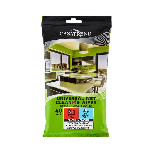 Puhastuslapid Universaalsed, CASA CLEAN, 40 tk