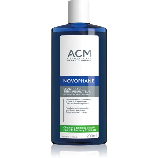 ACM Novophane Šampoon rasustele juustele ja peanahale 200 ml